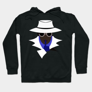 Lady White shush (afro): A Cybersecurity Design Hoodie